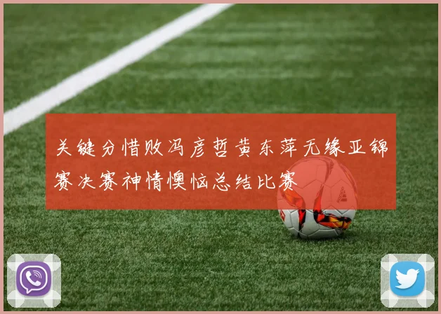 关键分惜败冯彦哲黄东萍无缘亚锦赛决赛神情懊恼总结比赛